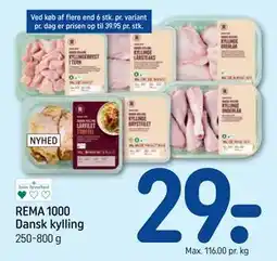 REMA 1000 REMA 1000 Dansk kylling tilbud