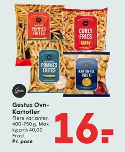 SPAR Gestus OvnKartofler tilbud