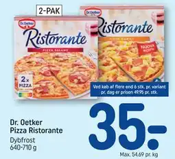 REMA 1000 Dr. Oetker Pizza Ristorante tilbud