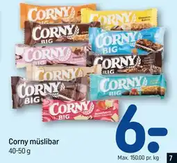 REMA 1000 Corny müslibar tilbud