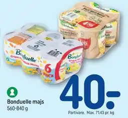 REMA 1000 Bonduelle majs tilbud