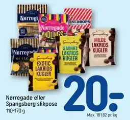 REMA 1000 Nørregade eller Spangsberg slikpose tilbud