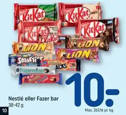 REMA 1000 Nestlé eller Fazer bar tilbud