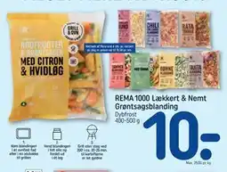 REMA 1000 REMA 1000 Lækkert & Nemt Grøntsagsblanding tilbud