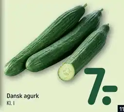 REMA 1000 Dansk agurk tilbud