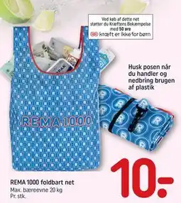 REMA 1000 Husk posen når du handler og nedbring brugen af plastik tilbud