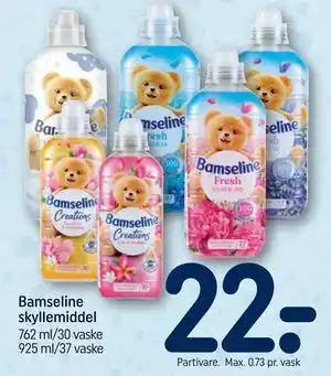 REMA 1000 Bamseline skyllemiddel tilbud