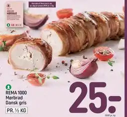 REMA 1000 REMA 1000 Mørbrad Dansk gris tilbud