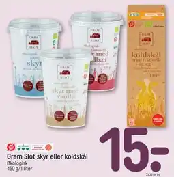 REMA 1000 Gram Slot skyr eller koldskål tilbud