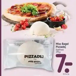 REMA 1000 Miss Bagel Pizzadej tilbud