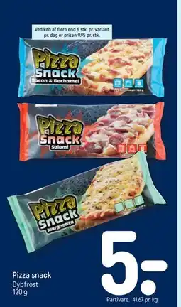 REMA 1000 Pizza snack tilbud