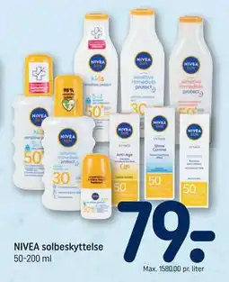 REMA 1000 NIVEA solbeskyttelse tilbud
