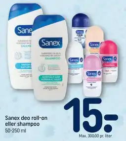 REMA 1000 Sanex deo roll-on eller shampoo tilbud