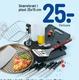 REMA 1000 Skærebræt i plast 25x15 cm tilbud