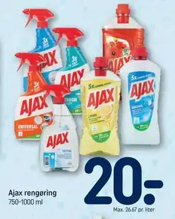 REMA 1000 Ajax rengøring tilbud