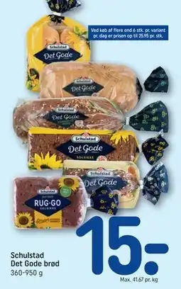 REMA 1000 Schulstad Det Gode brød tilbud