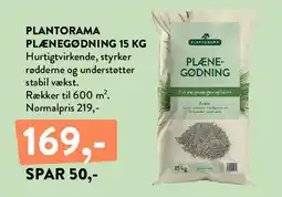 Plantorama PLANTORAMA PLÆNEGØDNING 15 KG tilbud