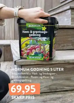 Plantorama HORNUM GØDNING 5 LITER tilbud