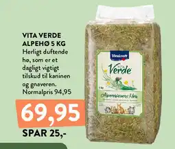 Plantorama VITA VERDE ALPEHØ 5 KG tilbud