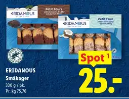 Lidl ERIDANOUS Småkager tilbud