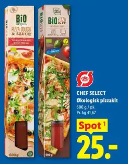 Lidl CHEF SELECT Økologisk pizzakit tilbud