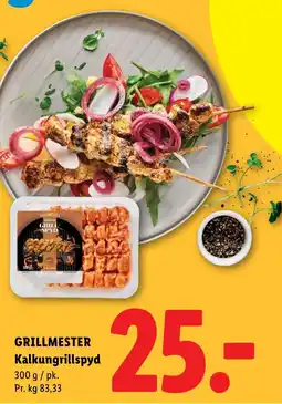 Lidl GRILLMESTER Kalkungrillspyd tilbud