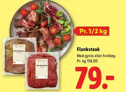 Lidl Flanksteak tilbud