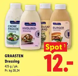 Lidl GRAASTEN Dressing tilbud