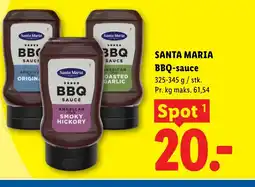 Lidl SANTA MARIA BBQ-sauce tilbud