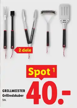Lidl GRILLMEISTER Grillredskaber tilbud