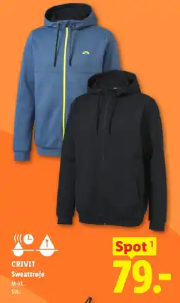 Lidl CRIVIT Sweattrøje tilbud