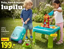 Lidl LUPILU Sand- og vandlegebord tilbud