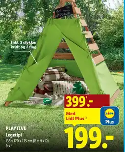Lidl PLAYTIVE Legetipi tilbud