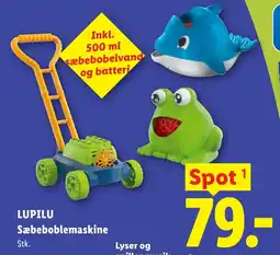 Lidl LUPILU Sæbeboblemaskine tilbud