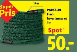 Lidl PARKSIDE Flexi- haveslangesæt tilbud
