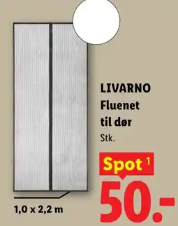 Lidl LIVARNO Fluenet til dør tilbud