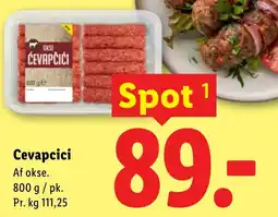 Lidl Cevapcici tilbud