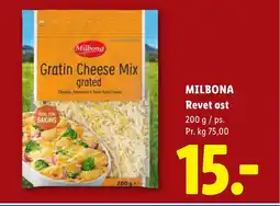 Lidl MILBONA Revet ost tilbud