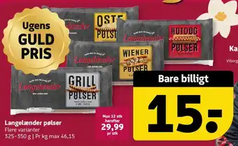 Langelænder pølser