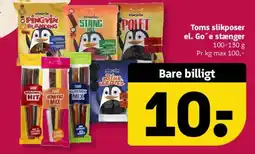 Løvbjerg Toms slikposer el. Go´e stænger tilbud