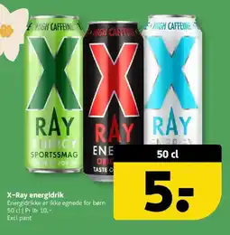Løvbjerg X-Ray energidrik tilbud