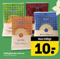 Løvbjerg Middagsbordet revet ost tilbud