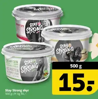 Løvbjerg Stay Strong skyr tilbud