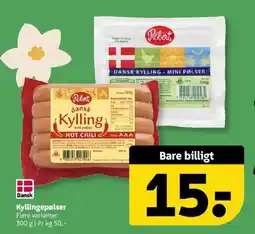 Løvbjerg Kyllingepølser tilbud