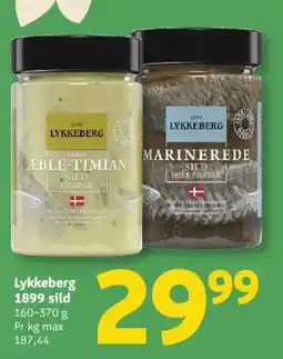 Løvbjerg Lykkeberg 1899 sild tilbud