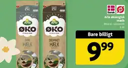 Løvbjerg Arla økologisk mælk tilbud