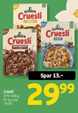 Løvbjerg Crüsli tilbud