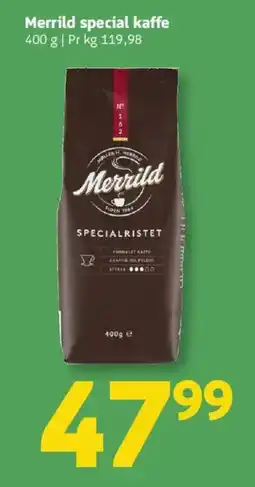 Løvbjerg Merrild special kaffe tilbud