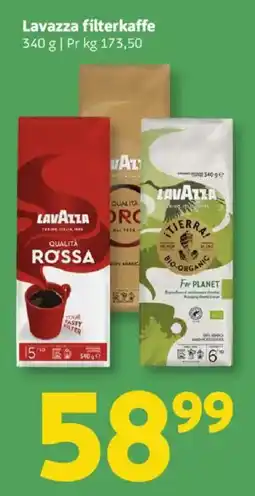 Løvbjerg Lavazza filterkaffe tilbud