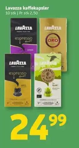 Løvbjerg Lavazza kaffekapsler tilbud